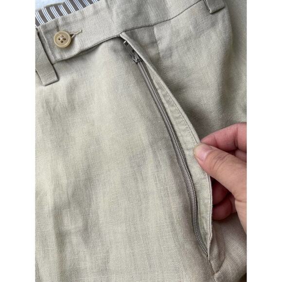 Beachwear Breathable Calvin Klein Linen Trouser 36R Straight-leg Summer Menswear - Picture 7 of 8